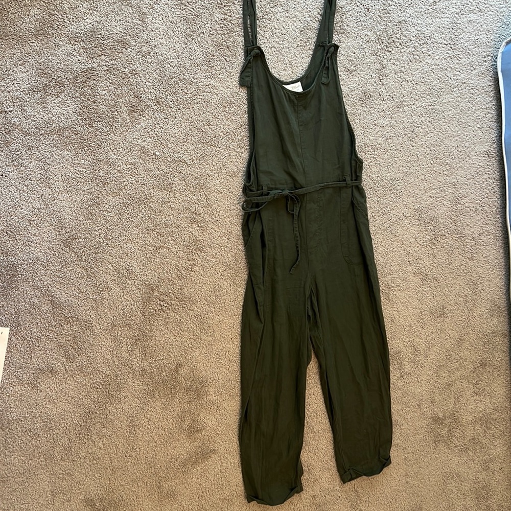 Dark green jumpsuit from target